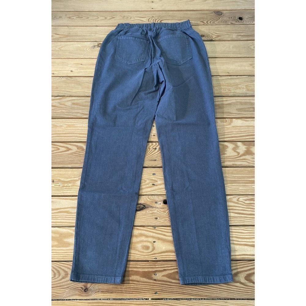 NEW Denim & Co Classic Waist Stretch Jegging Pants Size Small Women’s Slate - Picture 2 of 9